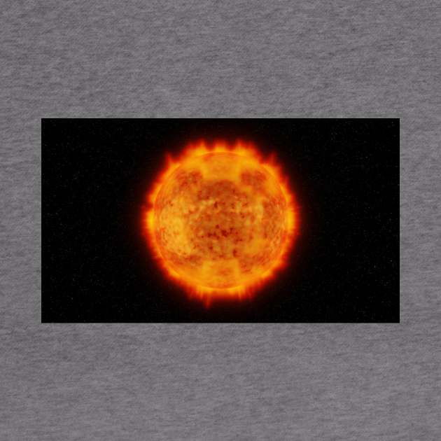 Glowing sun - Dwarf sun by Montanescu